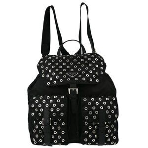 Prada Black Nylon Backpack 1BZ811 P/110 143641